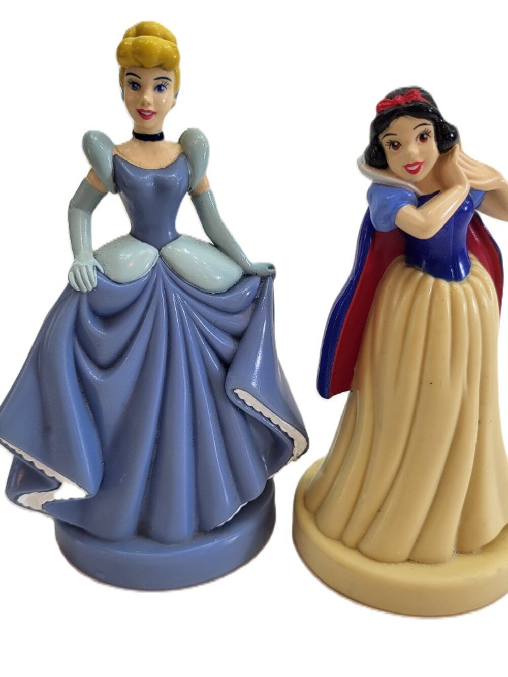 Vintage 2001 Disney Princess Cinderella & Snow White Hasbro Stampers – Lot of 2